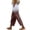 505_Coffee, variant on KALE Linen Pants for Women Palazzo Dressy Capris Summer High Waisted Wide Leg Plus Size Capri Lightweight Trousers S 5Xl Women Pants Blue