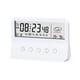 thumbnail image 1 of Bearachild Reloj despertador con pantalla Digital, temporizador de cuenta regresiva, indicador de humedad y temperatura meteorológica, Decoración del hogar Blanco Tipo 2, 1 of 6