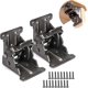 thumbnail image 1 of Foldable Bracket Self-Locking Hinges Wall Bracket Flip Folding Lock Extension Hinge Invisible Hinge, 1 of 5