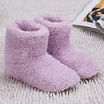 thumbnail image 3 of USB Electric Heated Shoes USB Charging Winter Plush Comfortable Foot Warmer, 3 of 9