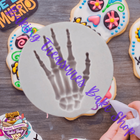 Skeleton Hand Silicone Mold