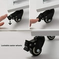 thumbnail image 4 of Support de Pot de Fleurs, 25 Roues en Fer Forme Carrée Plateau de Transport pour Plantes avec Roulettes Universelles Multi-Usages (25, Blanc) Meilleur Cadeau, 4 of 5