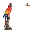thumbnail image 1 of Figura de loro,Estatua de loro Escultura animal Figura de loro,Estatua de jardín coleccionable de adorno de escritorio,Figura de caballo,Adorno de caballo,escultura animal,decoración de, 1 of 8