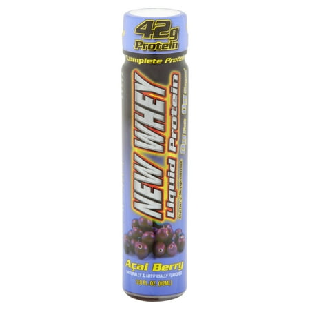 New Whey Protein Drink, 42 Grams of Protein, Acai Berry, 3.8 Oz, 1 Ct