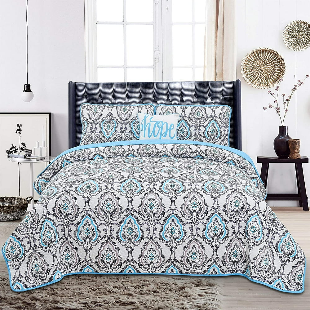 Quilt Set Clearance Bedspread Coverlet Set King Size Quilt Set in