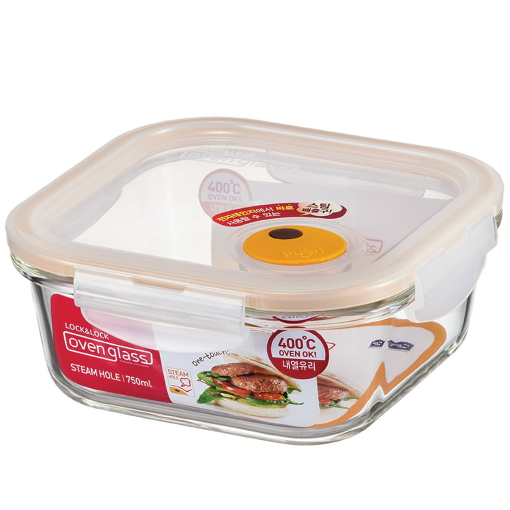 Lock and Lock Purely Better Vented Glass Food Storage Container, 26