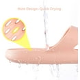 Mens Shower Shoes With Holes Dry Quickly Bath Slippers Womens Non Slip