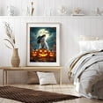 thumbnail image 6 of Diamond Art Kit for Adults, Cat In Witch Hat With Pumpkins Moon Diamond Painting for Adults Beginners, DIY Diamond Art Painting Kits, 5D Diamond Painting Crafts for Home Decor 12x16 Frameless, 6 of 7