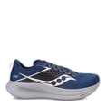 thumbnail image 2 of Saucony Men's Ride 17 Sneaker Tide/Silver 12, 2 of 5