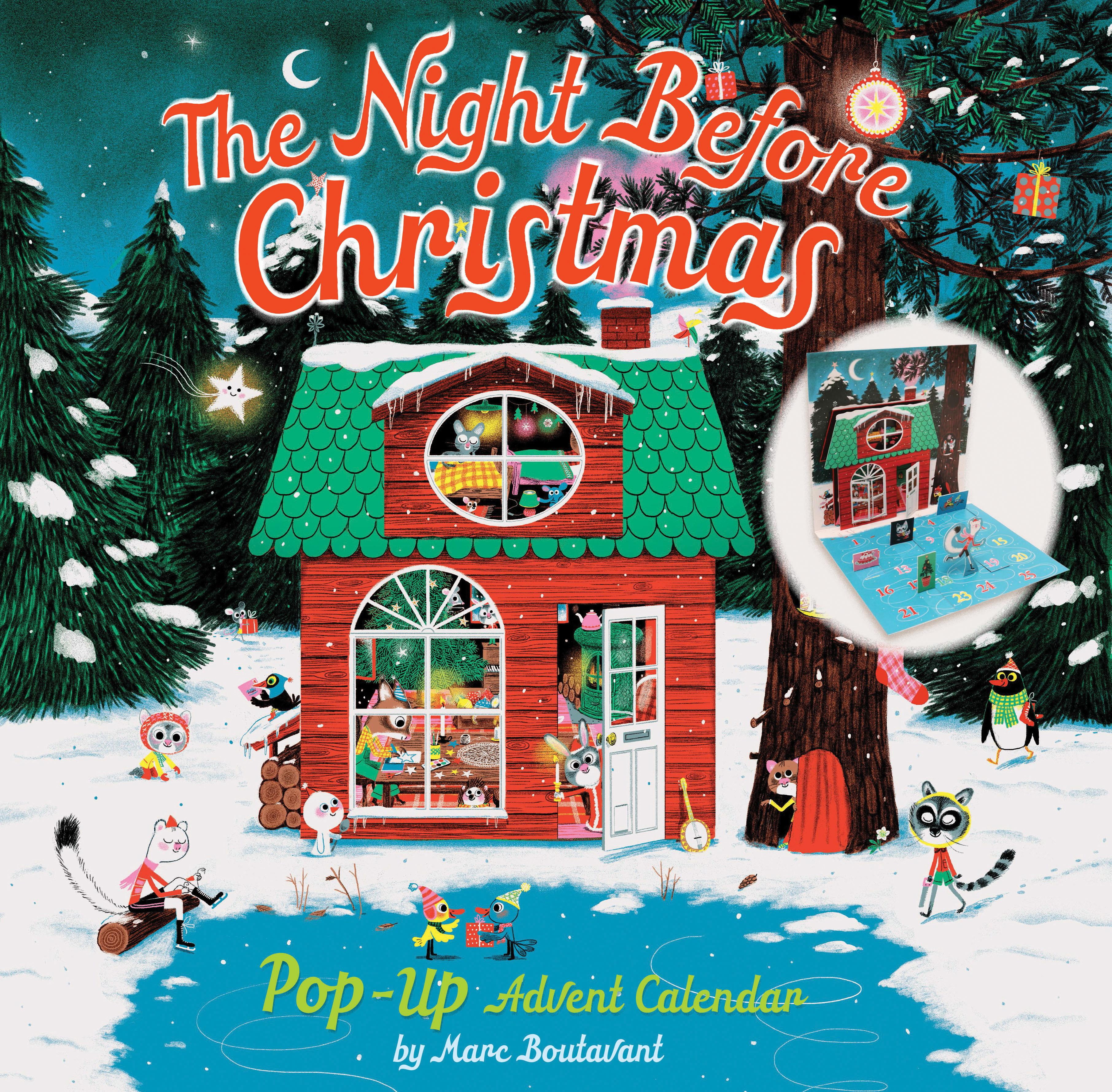usborne night before christmas pop up