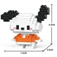 thumbnail image 2 of Cinnamoroll Cartoon Block Character Assembled Model Building Block Dolls Toy Children Gift, 2 of 4
