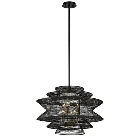 

Troy Lighting Kokoro 6-LT Pendant - Kokoro Bronze - F6016