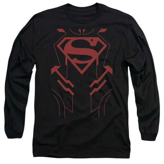 Jla - Superboy - Long Sleeve Shirt - Large