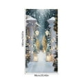 thumbnail image 3 of Wooowa 35×71Inches Christmas Door Covers, Festive Patterned Decor for Home Entryways & Holiday Exteriors, 3 of 7