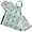 Bluish White Block, variant on 5 Pcs Kitchen Set Heat Resistant Oven Mitts and Non-Slip Pot Holders with Adjustable Cooking Apron Pink Block