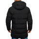 thumbnail image 4 of Gibobby Chamarra acolchada para hombre Chamarra de Invierno con Capucha para Hombre, chamarra cortavientos ligero para hombre(Negro,G), 4 of 5