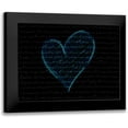 thumbnail image 1 of Seay, Anne 24x19 Black Modern Framed Museum Art Print Titled - She Loves Me - Blue, 1 of 5