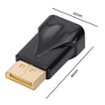 thumbnail image 3 of Adaptador DP a VGA Convertidor DisplayPort a VGA para PC Proyector DVD TV Laptop, 3 of 6