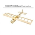 thumbnail image 3 of R03 STICK-06 AvióN 580 mm Envergadura Balsa Madera DIY AvióN EléCtrico RC Juguete VersióN Sin Ensamblar Conjunto Completo, 3 of 10