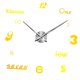 thumbnail image 5 of Reloj Decorativo de Pared Números Extraíbles DIY Reloj Venta Liquidación ina Decoración para El Hogar Regalos dorado Baoblaze Reloj de pared 3D DIY, 5 of 6