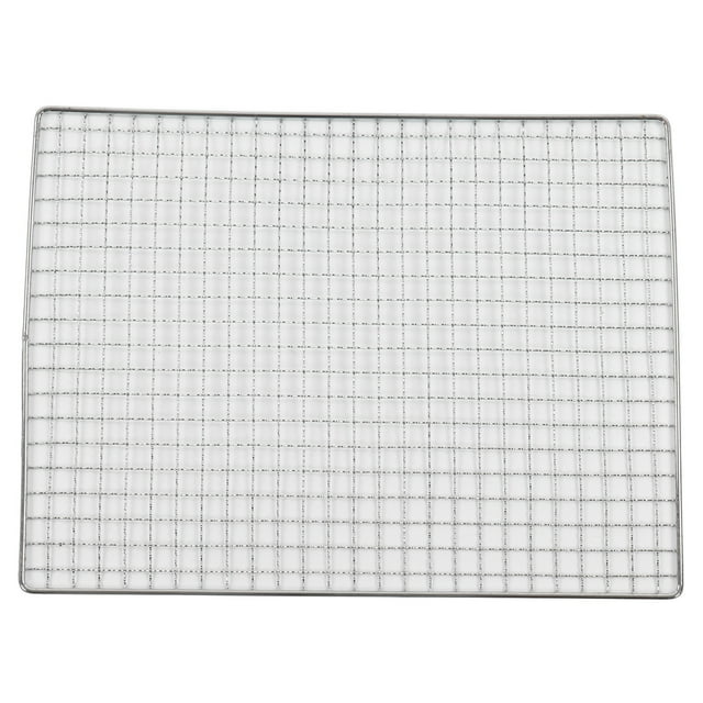 Barbecue Wire Mat Rust Proof Stainless Steel Multi Functional BBQ Grill Mat for Home Picnics Camping