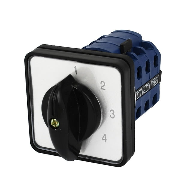 Interruptor de combinación rotativo de 660V 16A con 12 terminales y 4 posiciones