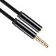 thumbnail image 2 of Gwong Electrónica Cable de extensión del cable del adaptador de audio femenino de 3.5 mm para mujer para la computadora portátil PC, 2 of 6