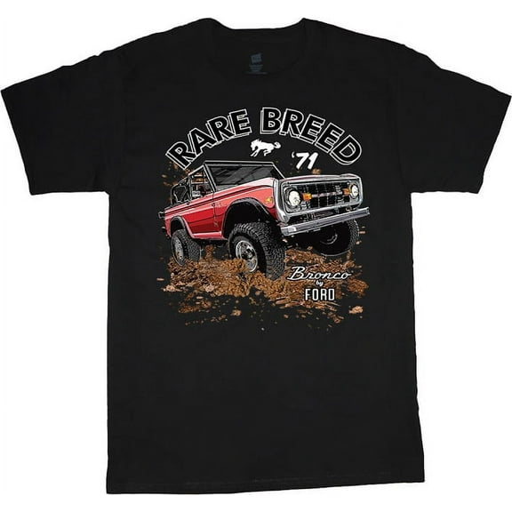 Mens Graphic Tees Ford Bronco T-shirt
