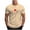 #362-Khaki, variant on Yaoyar Men Valentine's Day Sketch Dog Love Print T-Shirt Round Neck Short Sleeve Top Stylish Casual Lapel Long Sleeve Down Shirts Mens Vacation