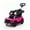 Pink, variant on 3 in 1 Push Car, Licensed Ford Bronco, SHINPT Toddler Push Car with Parent Control Handle, Safety Fence, Lights, Music & Storage, Ride on Toy for Toddlers 18-36 Months, Black