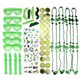 thumbnail image 1 of Juego de 50 piezas para el día de San Patricio, incluye gafas, barba, moneda de oro, flauta, tatuaje, collar adhesivo Zhivalor BST3005366, 1 of 5