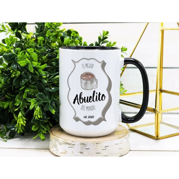 Personalized Abuelo Mug El Mejor Abuelito Coffee Mug