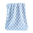 thumbnail image 2 of WDOBM Reusable Washcloths, Unisex Color‑Block Coral Fleece Bath Hair‑Drying Towel, Highly Absorbent Quick Dry Machine Washable, Lightweight Sport Towels for Bathroom Salon, 2 of 6