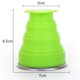 thumbnail image 5 of Paquete de 4 Tazas de Café de Viaje de Silicona Plegables para Senderismo Tazas de Bebida de 300 Ml Portátiles Sunnimix Copas plegables plegables, 5 of 8