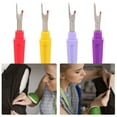 thumbnail image 5 of FRCOLOR Seam Ripper 4pcs Seam Ripper Thread Cutter Disconnector Release Stitch Unpicker with Lid,4.92"X0.59"X0.59", 5 of 5