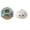 White, variant on Large Mystery Dumpling Squishy Toys Set, Super Dumpling Squishy Toys Stress Relief Squishy, Adult Decompression Sensory Squeeze Fidget Toy with Steamer, Basket Stuffers Birthday Gift