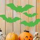 thumbnail image 3 of Calcomanías de murciélagos de Halloween 3D, decoraciones para paredes de Halloween, 3 of 3