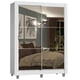 thumbnail image 1 of Ropero Closet Madesa Dallas Plus 2 Puertas Corredizas con Espejo 4 Cajones con Pies BB, 1 of 5