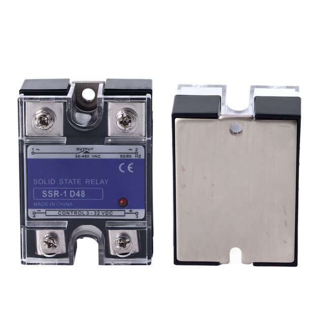 Entrada 3-32 VCC Carga 24-480 VCA CC a CA Relé de Estado Sólido para Fabricación Automatización y Sistemas de Control ANGGREK Otros