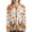 Autumn Roosters, variant on Breathable Women Zip Up Hoodies for Winter Walk, Highland Cattle Pumpkin Polyester Spandex Blend Sweatshirts for Womens