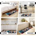 thumbnail image 6 of Honeii Tie-Dye Wolf Head Print Kitchen Mat [2 PCS] for Floor, Waterproof Non-Slip Rugs, Kitchen Decor,Standing Mat for Floor,Office, Sink, Laundry, 6 of 6