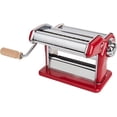 thumbnail image 4 of Imperia Pasta Maker Machine, Red, Made in Italy - Heavy Duty Steel Construction w/ Easy Lock Dial & Wooden Grip Handle for Authentic & Fresh, Homemade Italian Pasta Noodle Cooking, 4 of 4