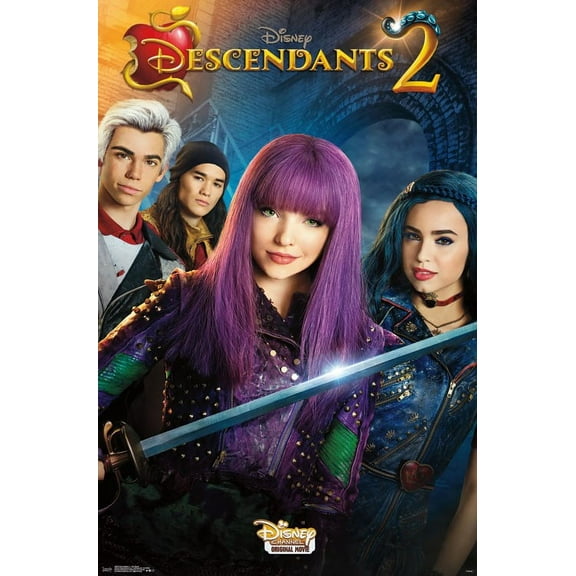 Disney Descendants 2 - One Sheet Wall Poster, 22.375" x 34"