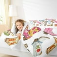 thumbnail image 4 of Manfei Colorful Cowgirl Boots Bedding Comforter Set,Boho Exotic Style Twin Comforter Sets,Rustic Western Cowboy Bedding Set For Girl Boys,Luxury Bedroom Decor Reversible,2pcs, 4 of 8
