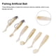 thumbnail image 4 of 2 Box Soft Fishing Lure Swimbait Simulation Silicone Soft Artificial Fishing Bait for Saltwater Freshwater, 4 of 5