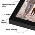thumbnail image 2 of Americanflat 5" x 7" Picture Frame - Modern Design, Shatter-Resistant Glass, PVC Frame - Black, 2 of 7