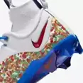 thumbnail image 4 of Nike Lebron IV Menace 3 Fruity Pebbles Football Cleats Men Size 15 FV8044-100, 4 of 19