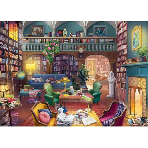 Rompecabezas Ravensburger Dream Library, 500 piezas, para adultos