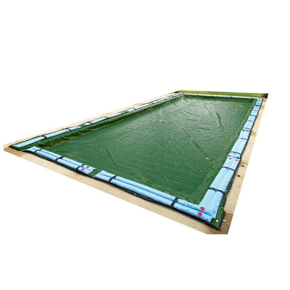 Winter Pool Cover Inground 16X32 Rectangle Arctic Armor 12Yr Warranty w/ Tubes - Walmart.com