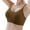 Coffee, variant on Aura Lane Women’s Plus Size Minimizer Push Up Bra – Adjustable Wirefree Bra for Large Bust, Lifting & Side Support Anti-Droop Beige 38
